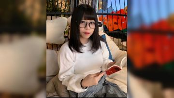 巨乳眼镜女子翼生中出!