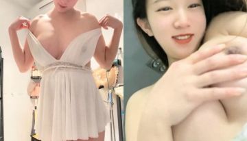 性感尤物！露背裙大奶唿之欲出！卫生间揉奶摸肥穴，玻璃棒自慰，水声哗哗淫水四溅